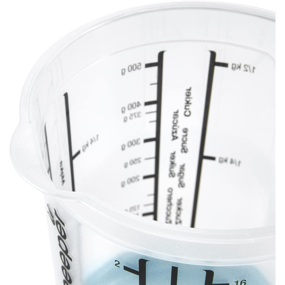 Keeeper mätkanna, halkfri, med handtag, 0,5l, nordic blue, Masimmo