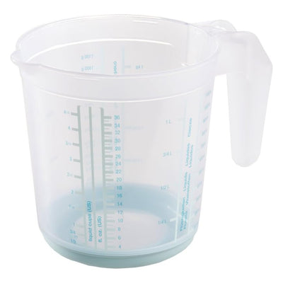 Keeeper mätkanna, halkfri, med handtag, 1l, aquamarine, Masimmo