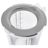 Köksset kanna med lock, lock och citruspress, Matteo Keeeper, 1 l, 14x15 cm, nordic grey