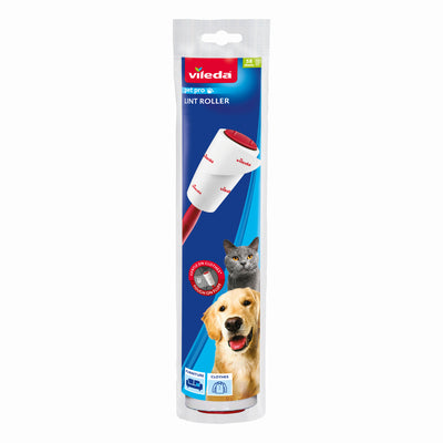 Rulle för att avlägsna hår, hår- och smutspartiklar, Vileda Pet Pro
