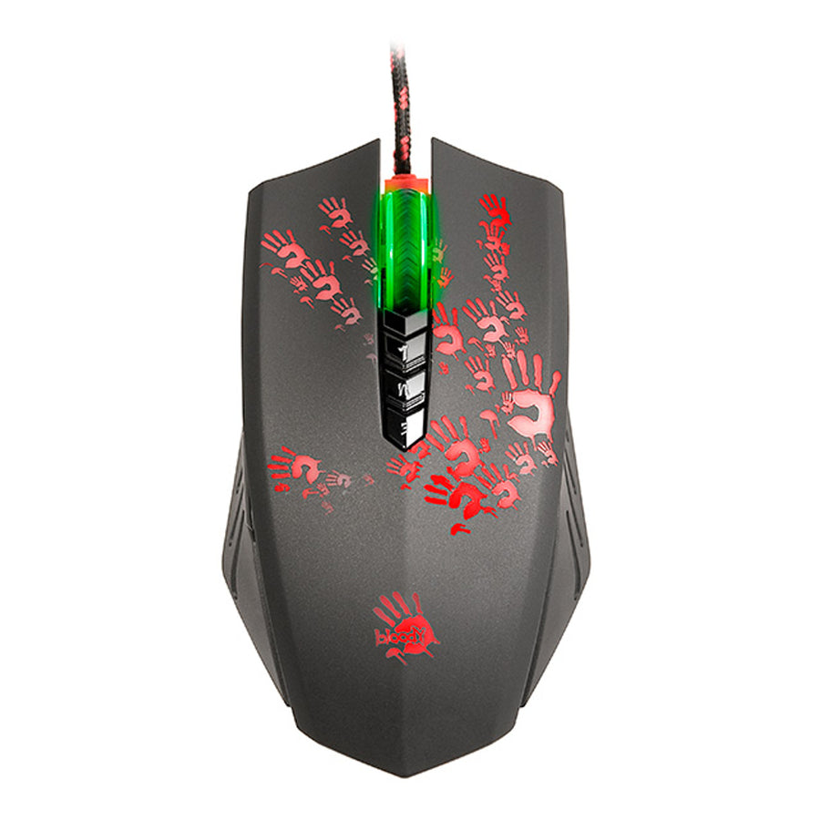 Spelmus A4TECH, 6200 DPI, RGB-bakgrundsbelysning, BLOODY Blazing A60 (Aktiverad)