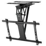 Maclean elektriskt takfäste för TV, TUYA-stöd, max VESA 600x400, 90st svängbart, 32"-75", 35kg, MC-490