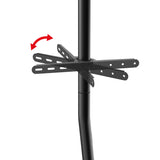 Maclean golvstativfäste för TV, 32-70", max. VESA 400x400, max. 40kg, MC-494