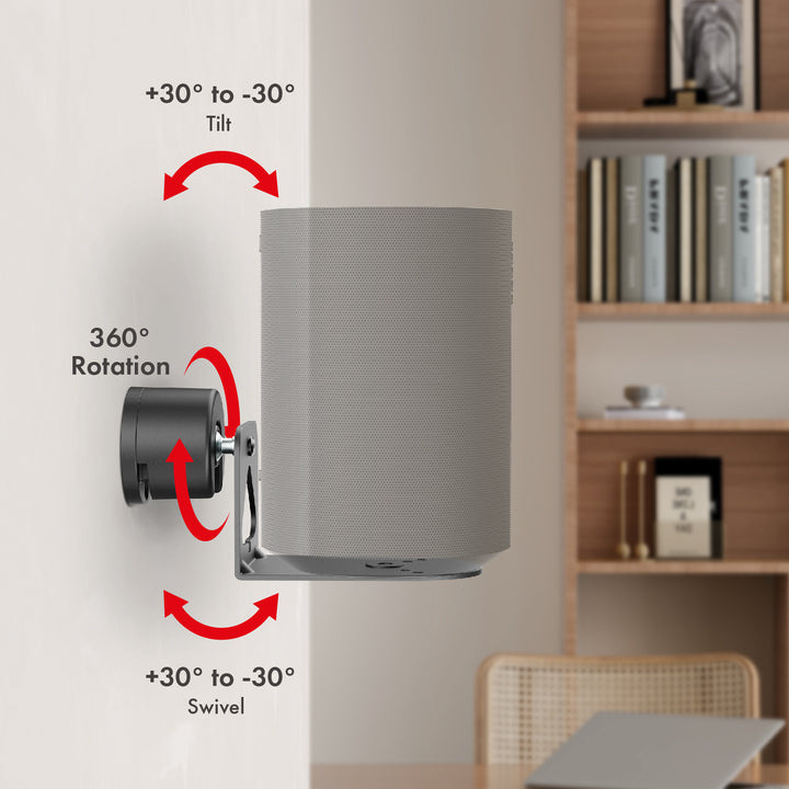 Väggfäste för Sonos Maclean-högtalare, Sonos Era 100 & 300, MC-495 2 st