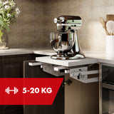 Lift, inbyggd utdragbar kökshylla 5-20kg. 820x168x106mm MC-497