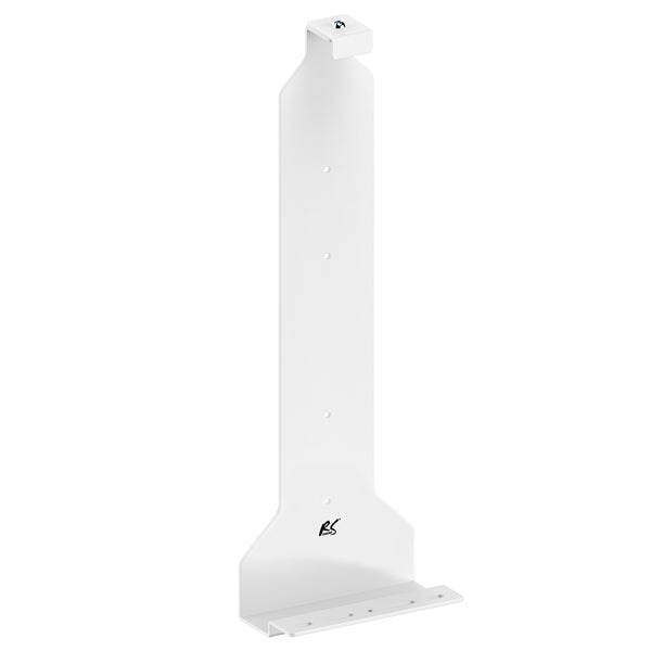 Väggmonterat stativ vitt för Playstation 5-konsol, max 10 kg, NanoRS RS180