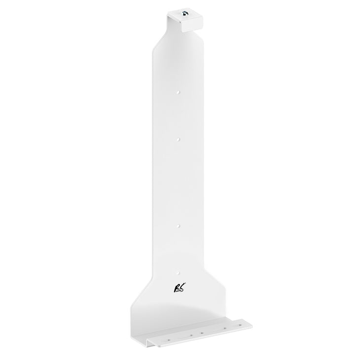 Väggmonterat stativ vitt för Playstation 5-konsol, max 10 kg, NanoRS RS180