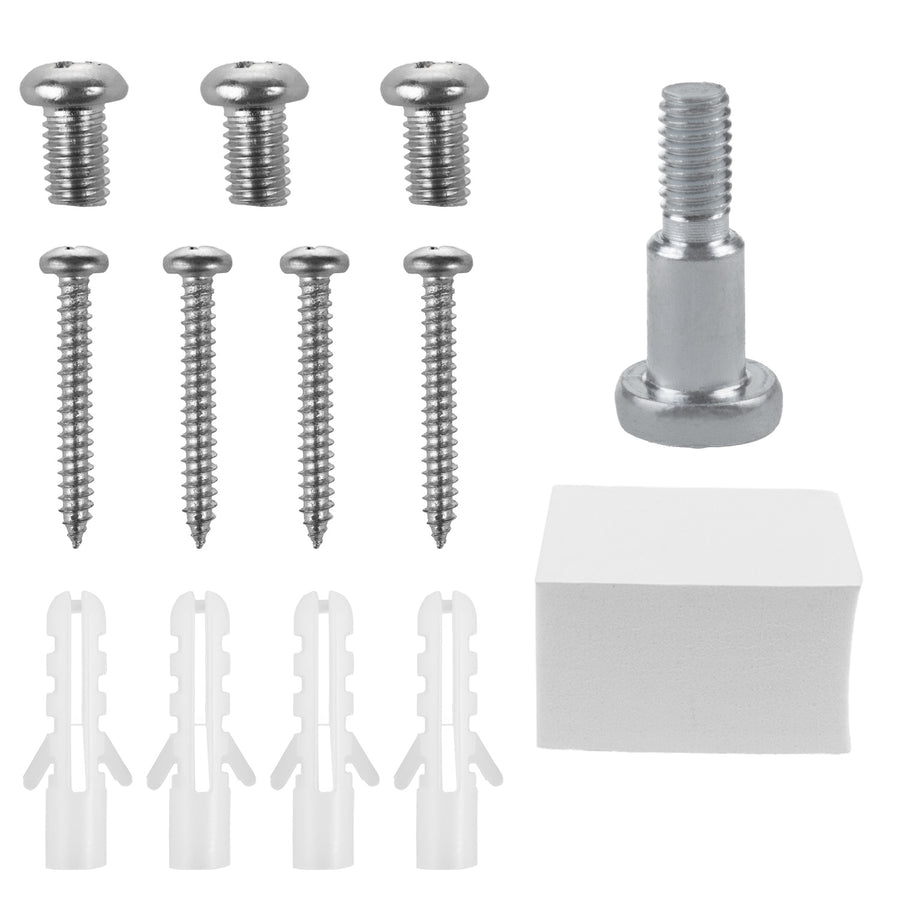 Väggmonterat stativ vitt för Playstation 5-konsol med pad-hållare, max 10 kg, NanoRS RS181
