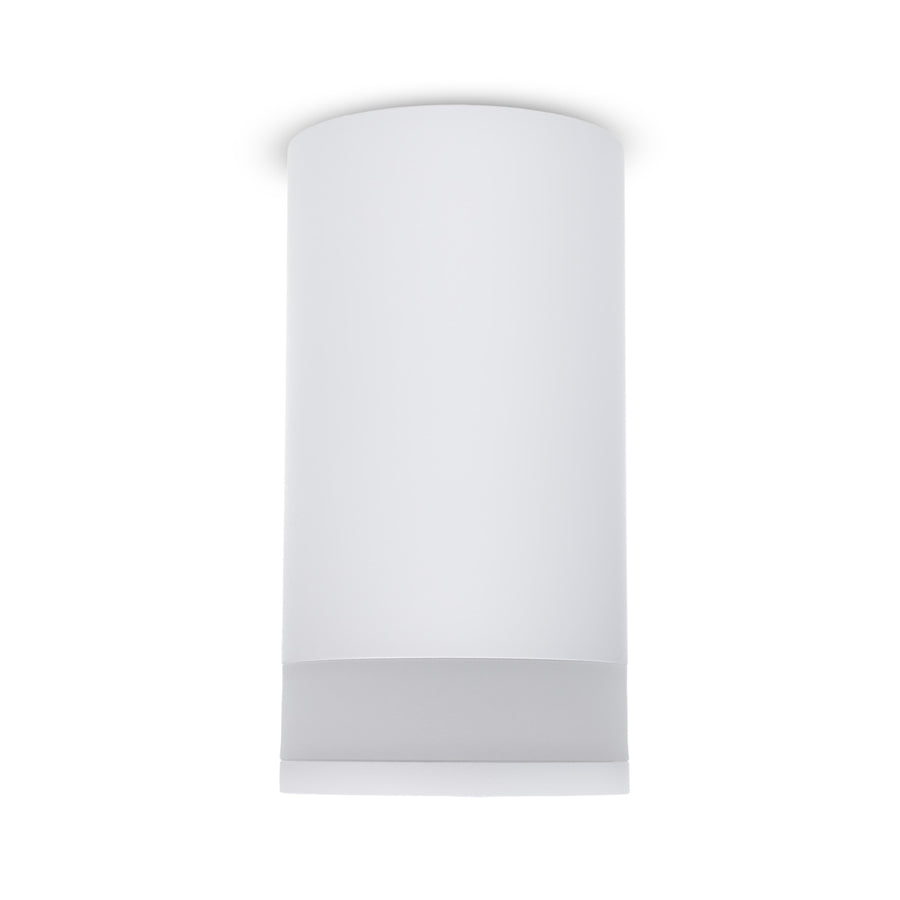 Maclean utanpåliggande armatur/rör, spot, rund, aluminium, GU10, 55x105mm, vit, MCE361 W
