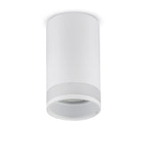 Maclean utanpåliggande armatur/rör, spot, rund, aluminium, GU10, 55x105mm, vit, MCE361 W