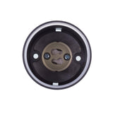 Maclean utanpåliggande armatur/rör, spot, rund, aluminium, GU10, 55x105mm, svart, MCE361 B