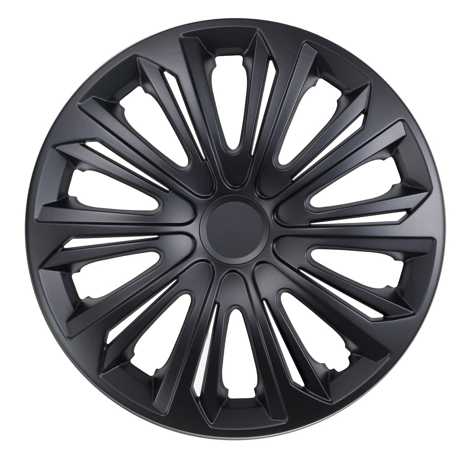 Universal navkapsel 16" NRM Strong matt svart 1 del