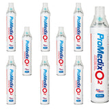 9x Promedix 12L bärbar 99,4% syrgasinhalator på burk, PR-994