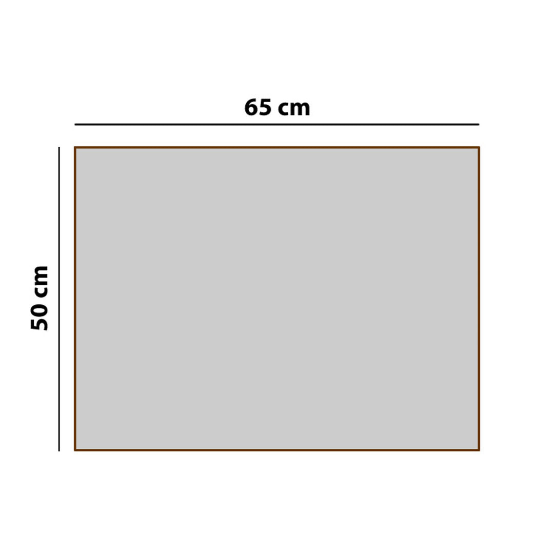 Mestizo hundmadrass, 65x50 cm, brun, Leon Standard ML-5-BRO-BS