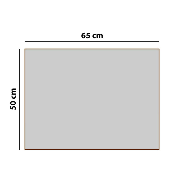 Mestizo hundmadrass, 65x50 cm, brun, Leon Standard ML-5-BRO-BS