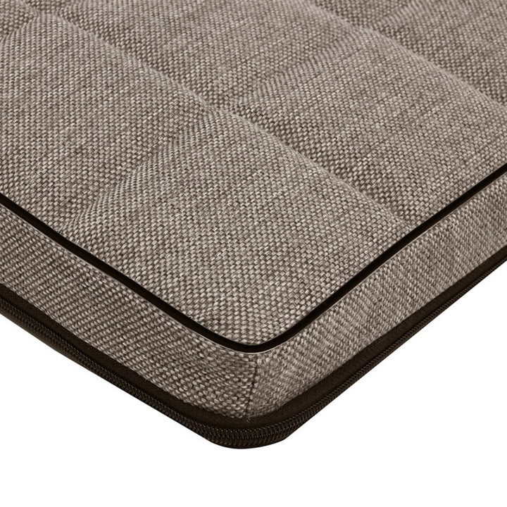 Mestizo hundmadrass, 65x50 cm, beige, Leon Checked MLCH-5-BEI-B-S