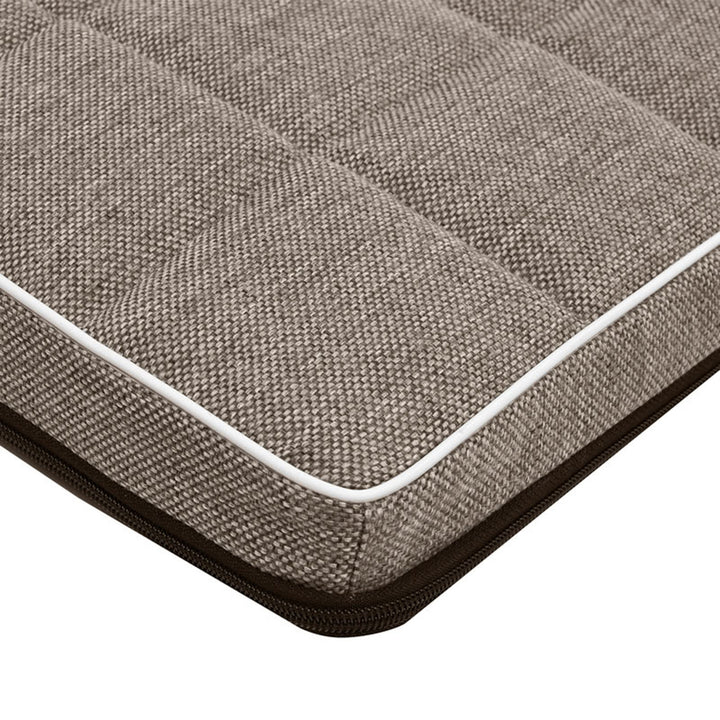 Mestizo hundmadrass, 65x50 cm, beige, Leon Checked MLCH-5-BEI-W-S