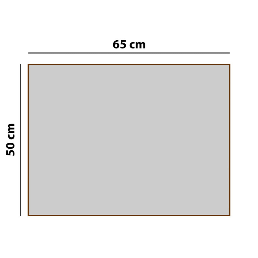 Mestizo hundmadrass, 65x50 cm, marinblå, Vigo Standard MV-5-NAV-B-S