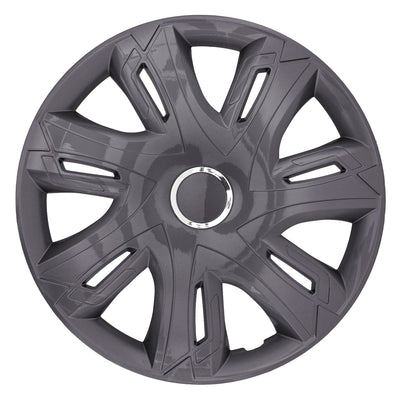 NRM Supernova 16" universal navkapsel grafitlackerad 1 st.