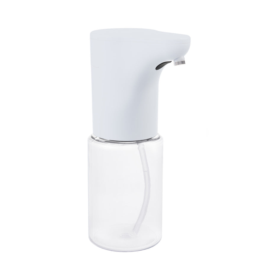 Promedix automatisk dispenser, dispenserbehållare för flytande tvål, desinfektionsvätskor, 300ml, 4xAA, vit, PR-540 W