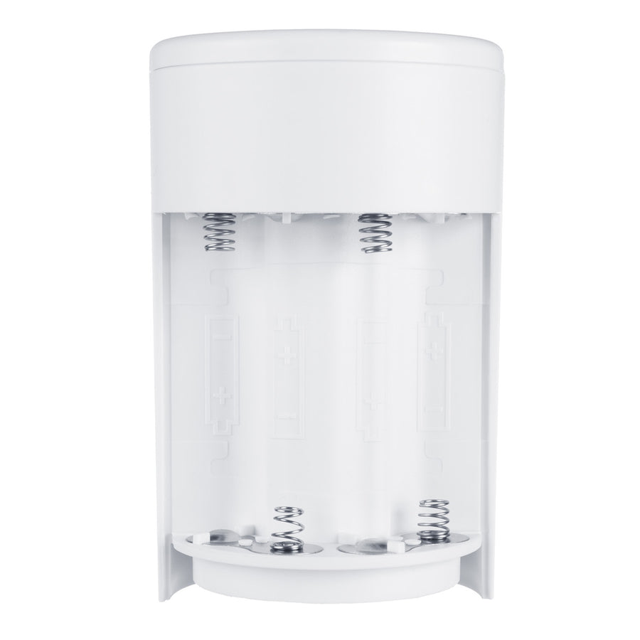 Promedix automatisk dispenser, dispenserbehållare för flytande tvål, desinfektionsvätskor, 300ml, 4xAA, vit, PR-540 W