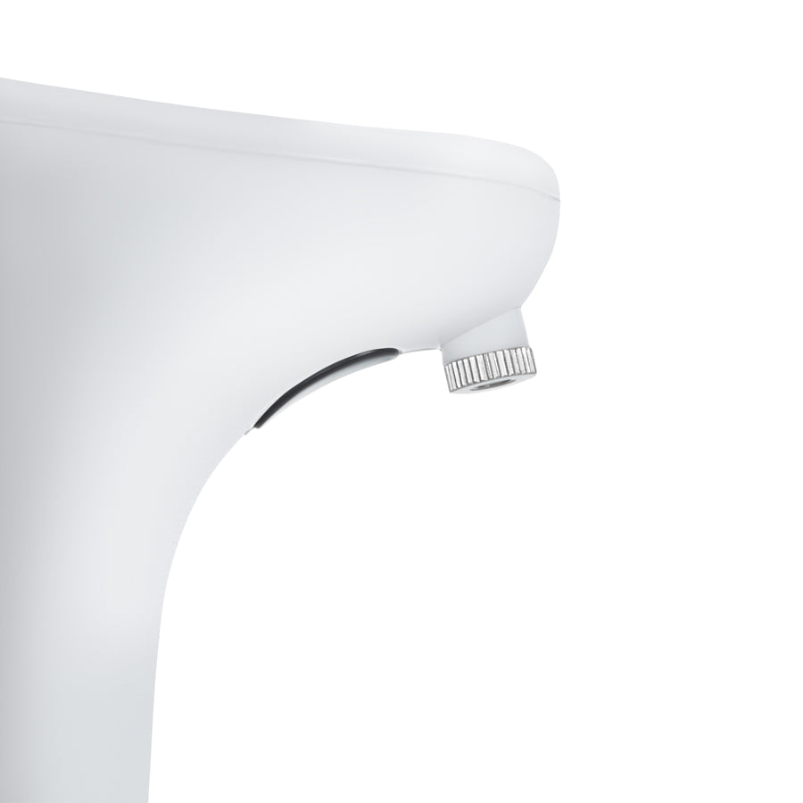 Promedix automatisk dispenser, dispenserbehållare för flytande tvål, desinfektionsvätskor, 300ml, 4xAA, vit, PR-540 W