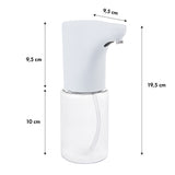 Promedix automatisk dispenser, dispenserbehållare för flytande tvål, desinfektionsvätskor, 300ml, 4xAA, vit, PR-540 W