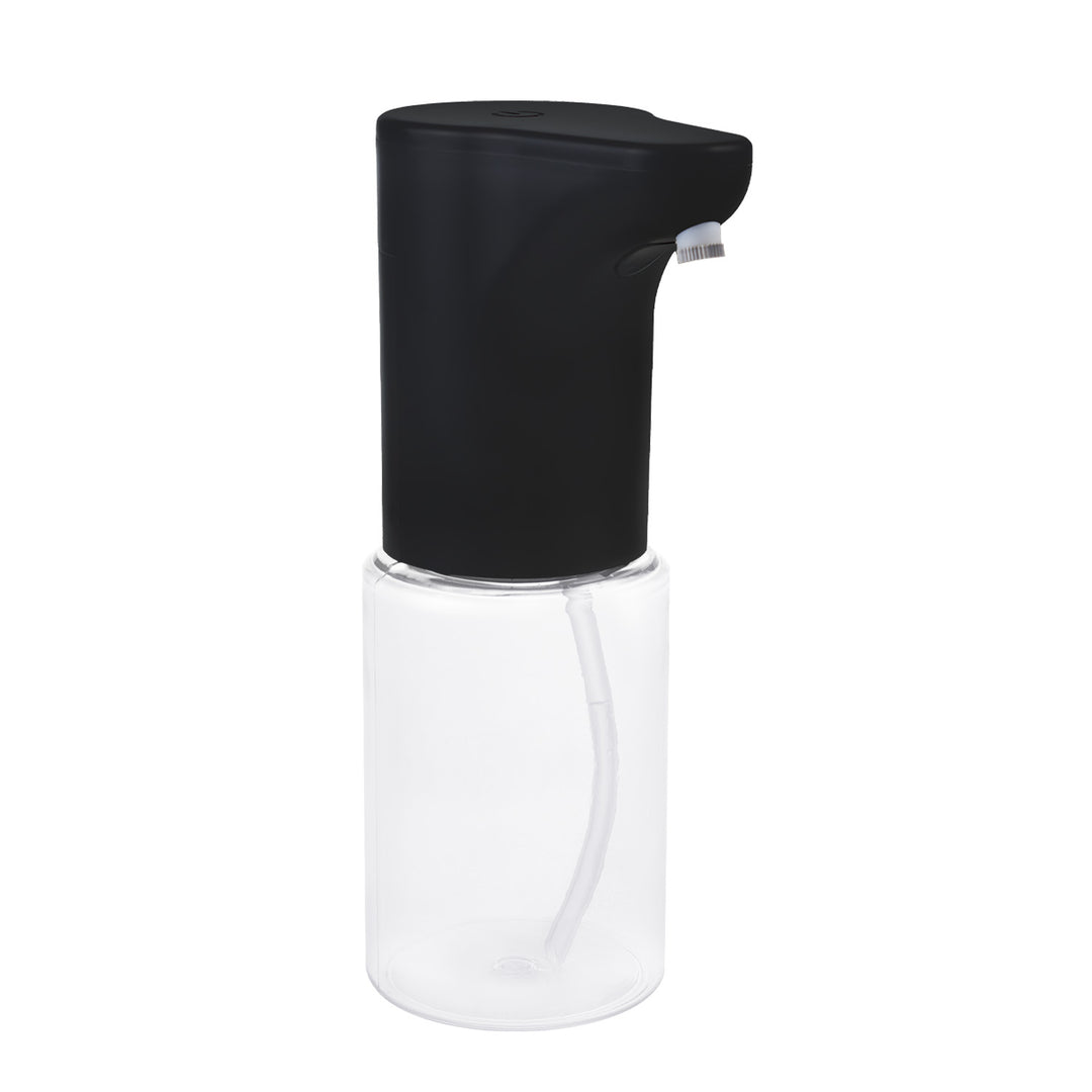 Promedix automatisk dispenser, dispenserbehållare för flytande tvål, desinfektionsvätskor, 300ml, 4xAA, svart, PR-540 B