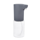 Promedix automatisk dispenser, dispenserbehållare för flytande tvål, desinfektionsvätskor, 300ml, 4xAA, grå, PR-540 GR