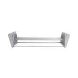 ABJ tvättmaskin, vägghängd, hopfällbar, silver, 50 cm