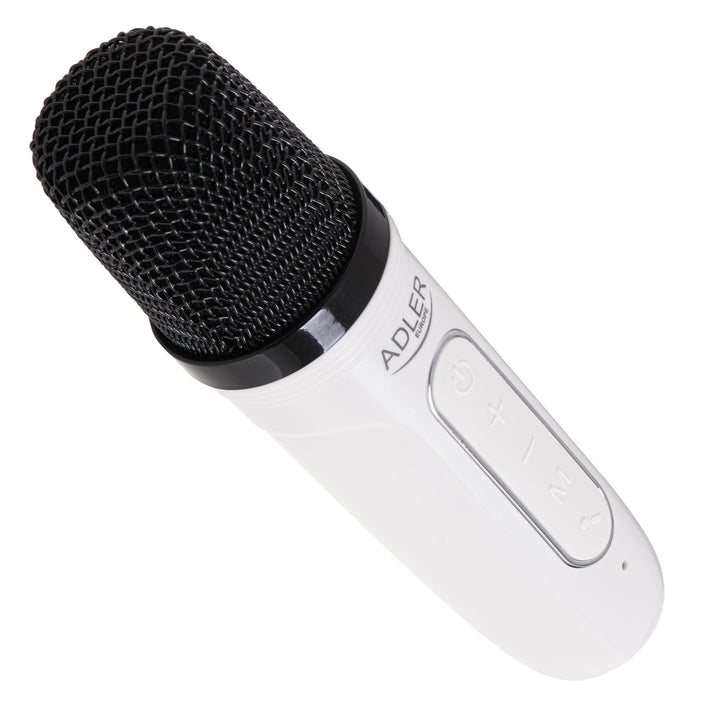Trådlös högtalare Adler, med mikrofon, för karaoke, Bluetooth, AD 1199 W
