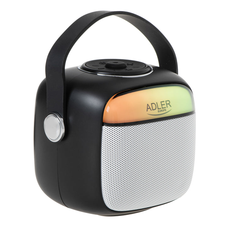 Trådlös högtalare Adler, med mikrofon, för karaoke, Bluetooth, AD 1199 B