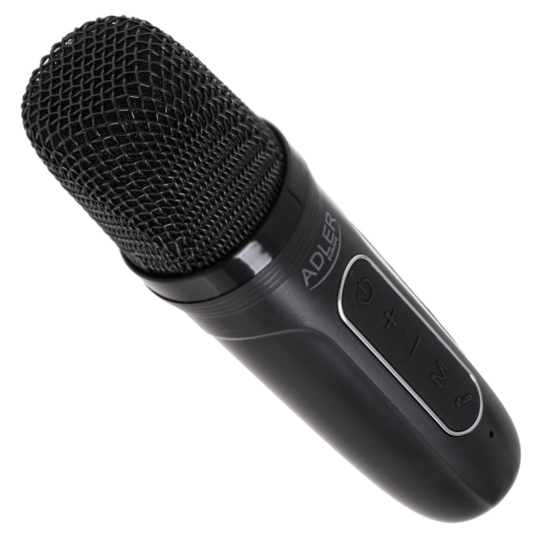 Trådlös högtalare Adler, med mikrofon, för karaoke, Bluetooth, AD 1199 B