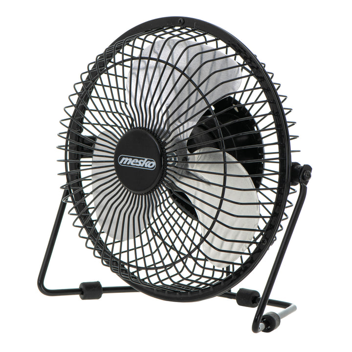 Mesko skrivbordsfläkt, diameter 15 cm, USB-drift, vertikal svängning, MS 7322