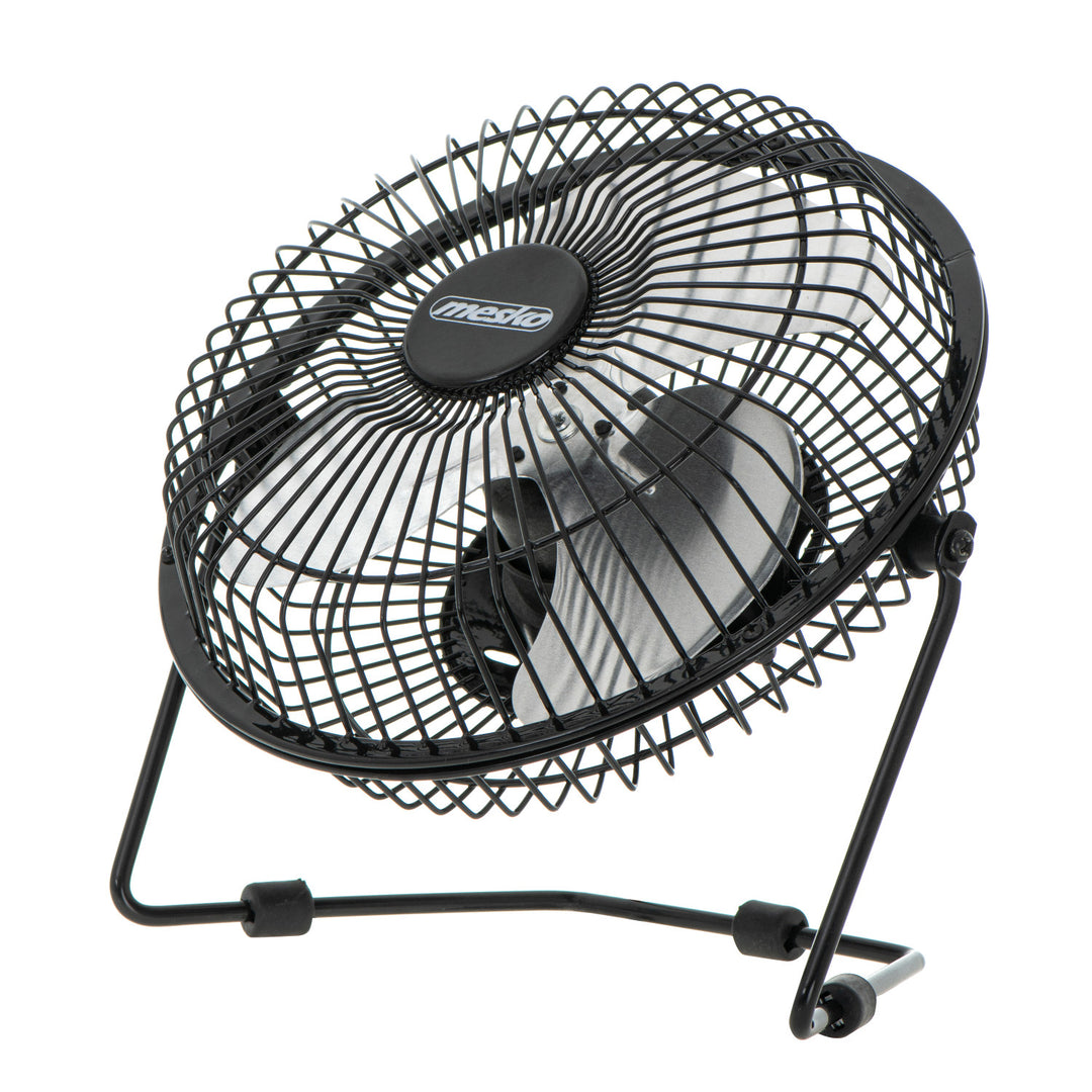 Mesko skrivbordsfläkt, diameter 15 cm, USB-drift, vertikal svängning, MS 7322