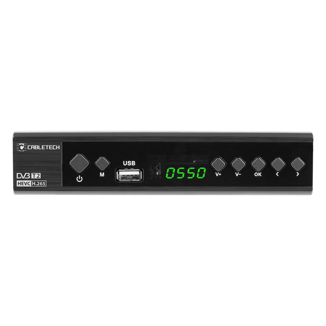 Tuner-avkodare DVB-T2 H.265 HEVC KrugerMatz KM0550D EPG PVR Timeshift