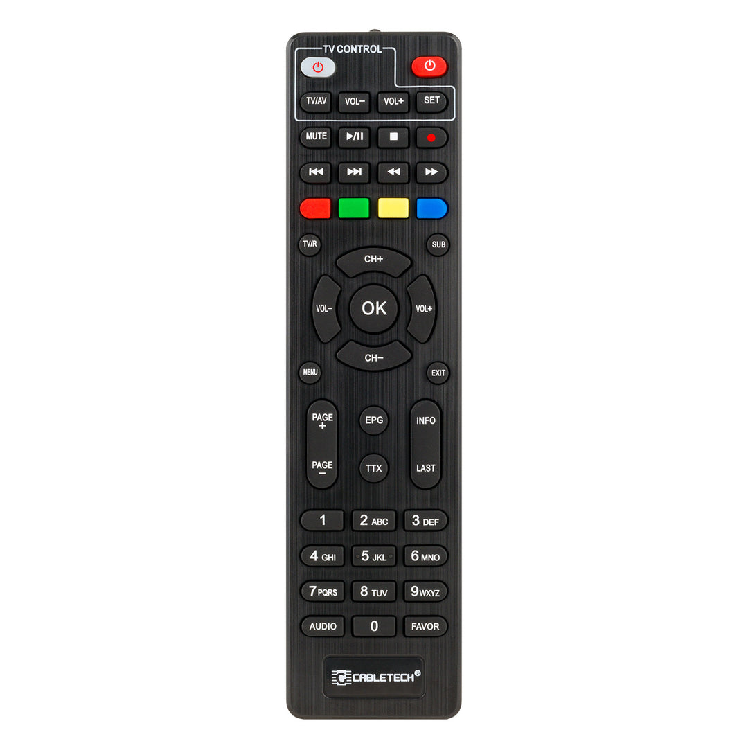 Tuner-avkodare DVB-T2 H.265 HEVC KrugerMatz KM0550D EPG PVR Timeshift