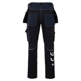 Avacore midjebyxa, stretch, cordura, svart och marinblå, storlek 64, Avaflex