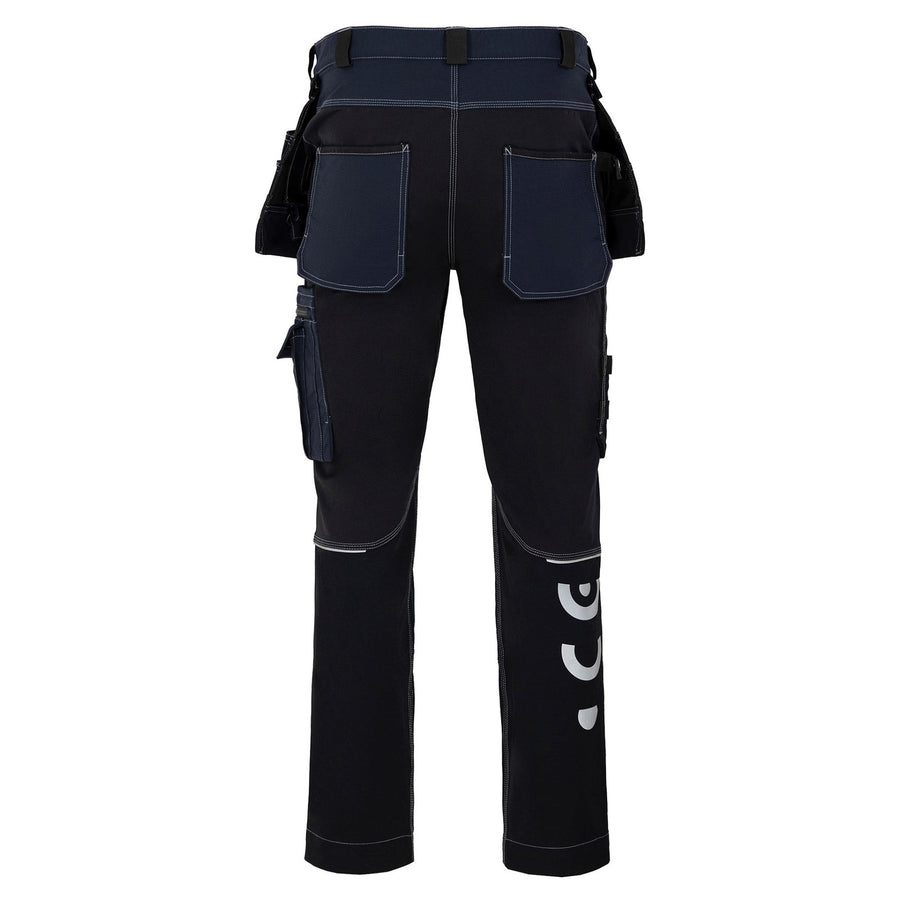 Avacore midjebyxa, stretch, cordura, svart och marinblå, storlek 64, Avaflex