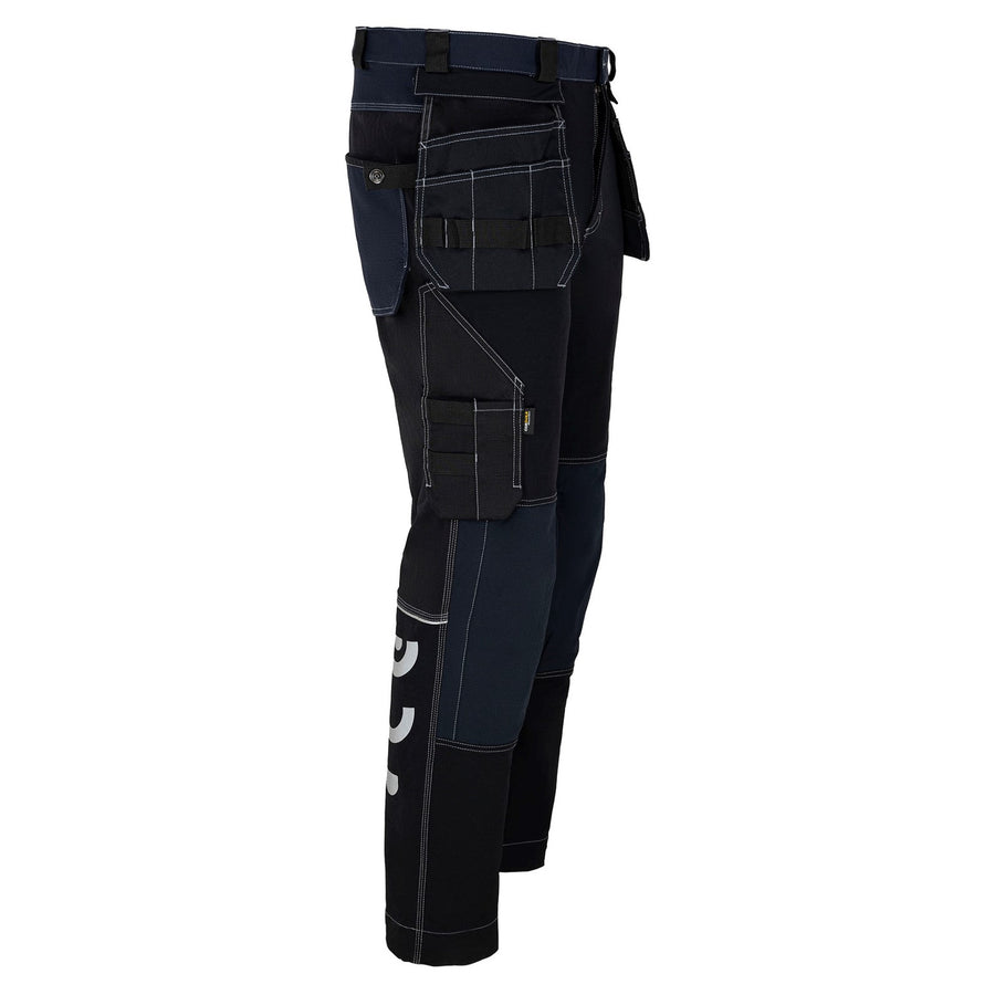 Avacore midjebyxa, stretch, cordura, svart och marinblå, storlek 64, Avaflex