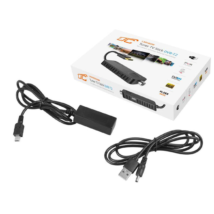 TV STICK DVB-T2 LTC-tuner för markbunden TV LTC DVB211M