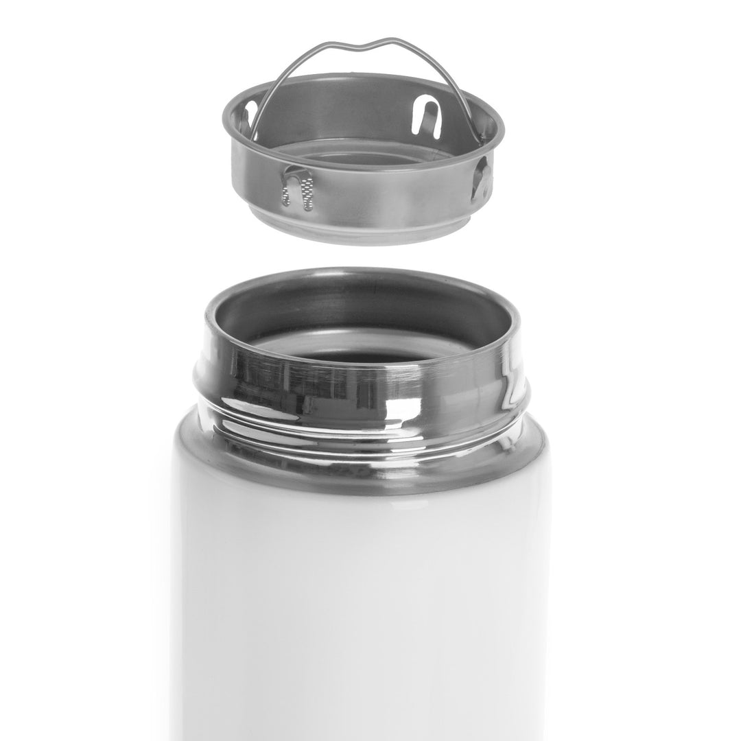 Adler termos, LED-pekskärm, volym 473 ml, färg vit, AD 4506