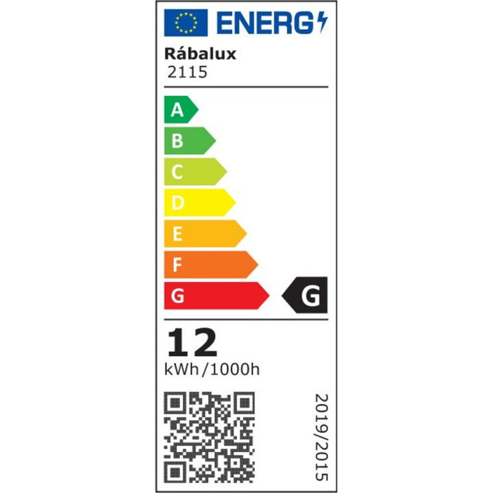 Rabalux badrumslampa, 12W LED, IP44, kromad design, Levon