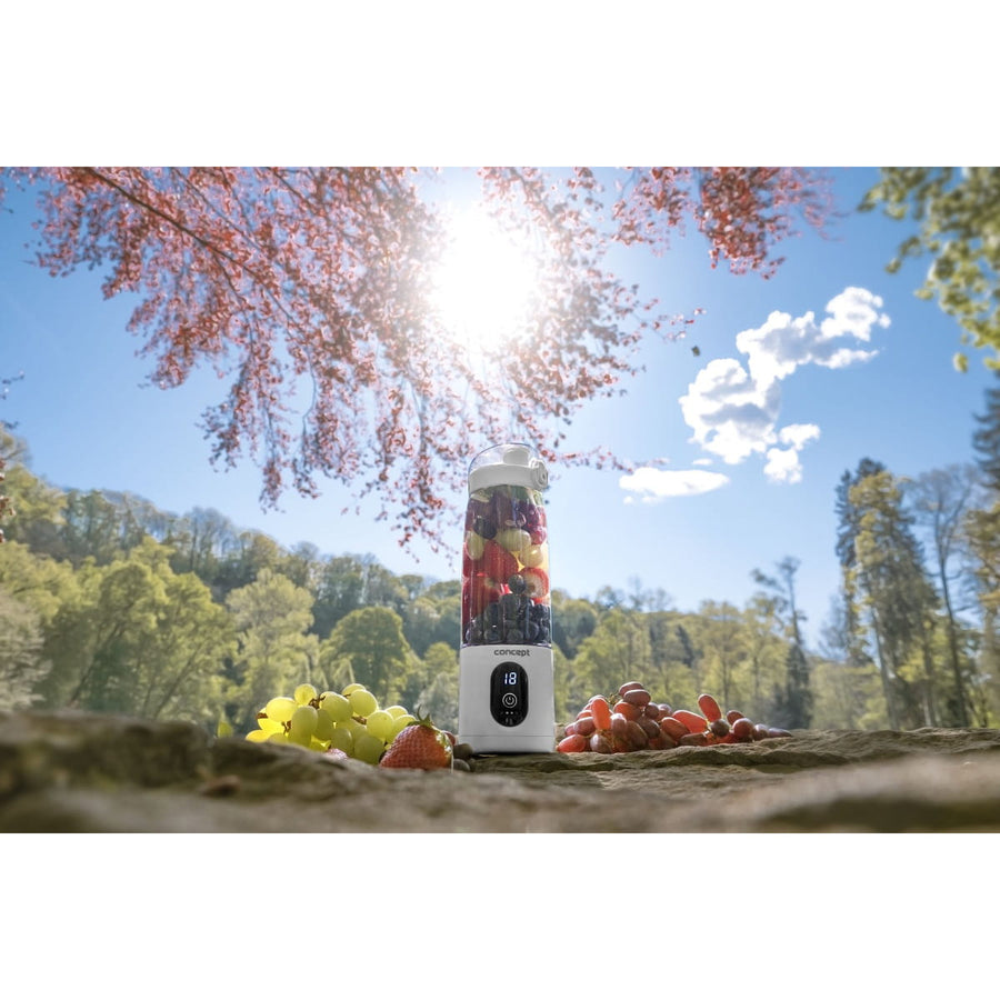 Concept stavmixer, 600 ml, uppladdningsbart Li-Ion-batteri, vit, FitMaker SM4000
