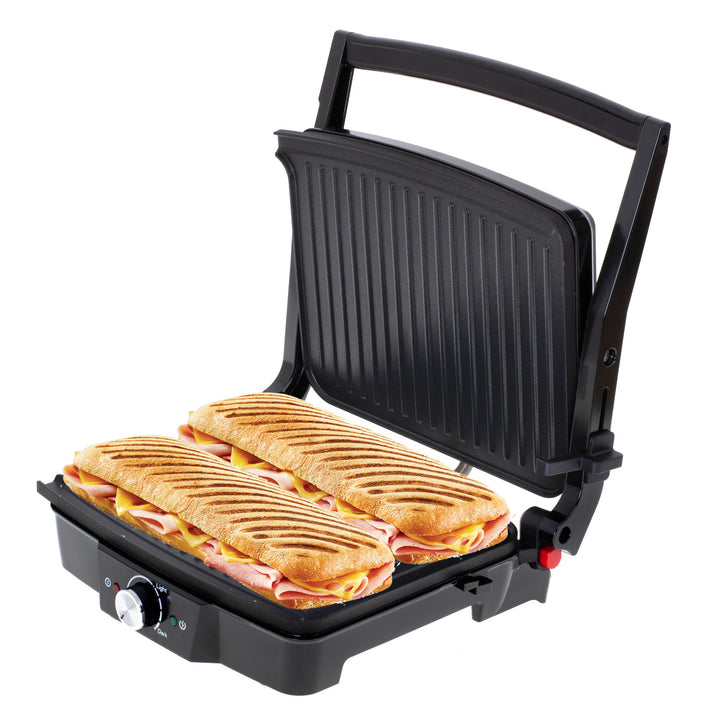 Camry elektrisk grill, stor yta 28x23 cm, temperaturreglering, maximal effekt 2500 W, CR 3053