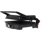 Camry elektrisk grill, stor yta 28x23 cm, temperaturreglering, maximal effekt 2500 W, CR 3053