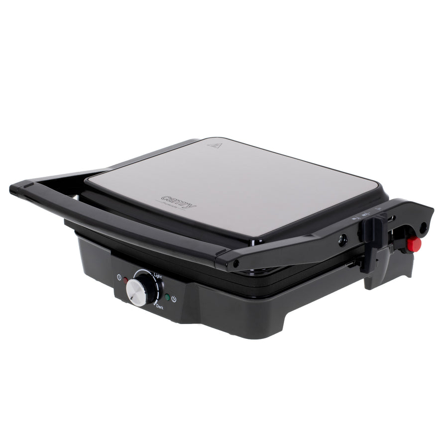 Camry elektrisk grill, stor yta 28x23 cm, temperaturreglering, maximal effekt 2500 W, CR 3053