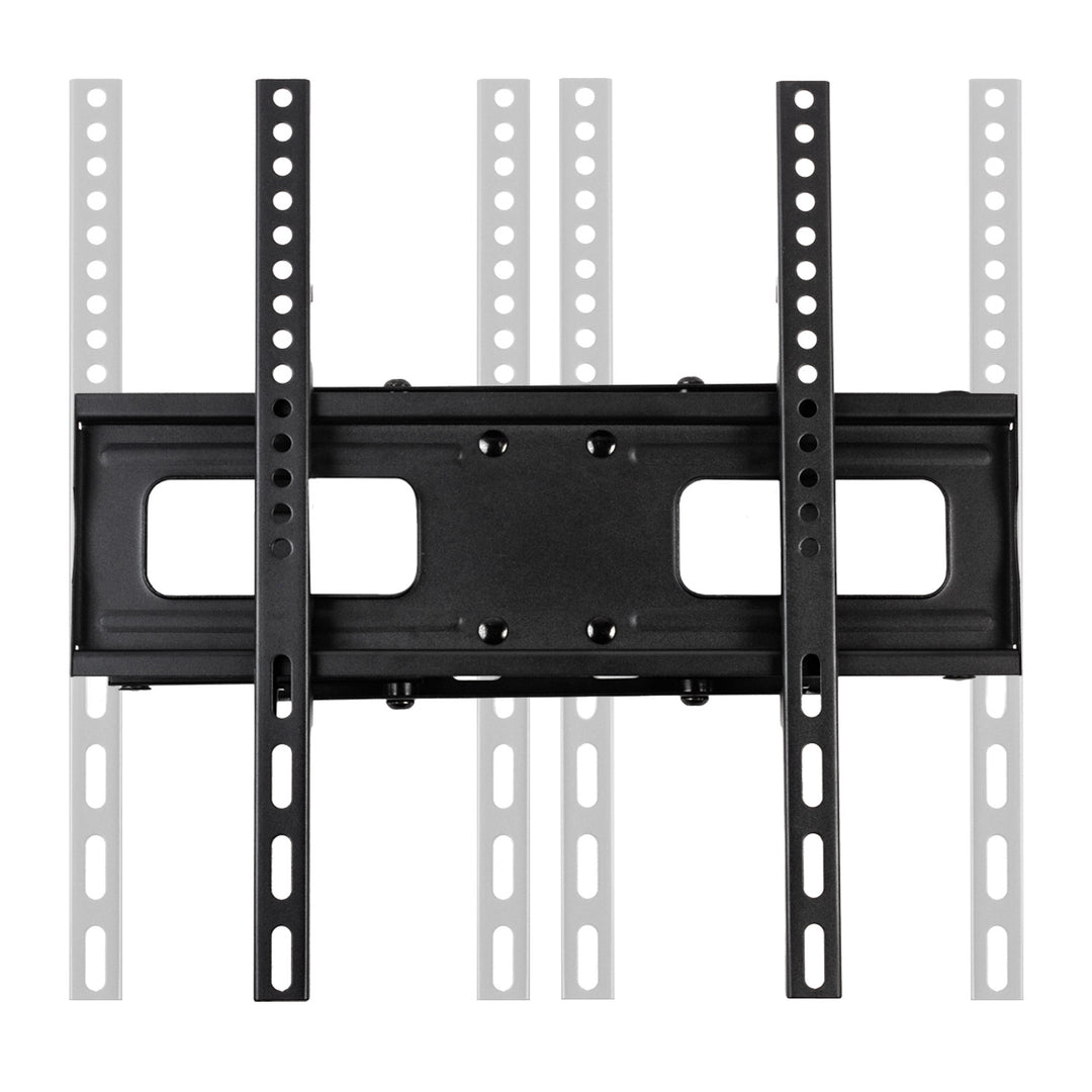 Maclean TV-fäste, max VESA 400x400, 32-75", 50kg, horisontell och vertikal vinkeljustering, profil 80-380mm, svart, MC-788