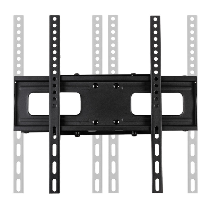 Maclean TV-fäste, max VESA 400x400, 32-75", 50kg, horisontell och vertikal vinkeljustering, profil 80-380mm, svart, MC-788