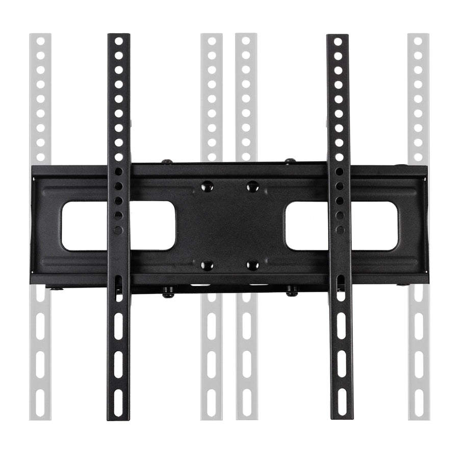 Maclean TV-fäste, max VESA 400x400, 32-75", 50kg, horisontell och vertikal vinkeljustering, profil 80-380mm, svart, MC-788